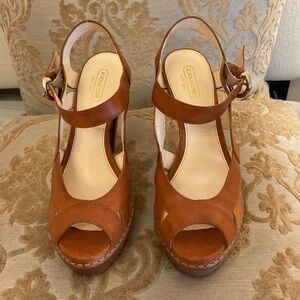 Coach Tamara Vachetta Strappy Heels Women’s Shoes